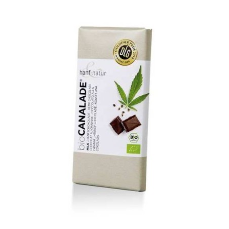 Chocolat au lait bio aux graines de chanvre | Hanf Natur