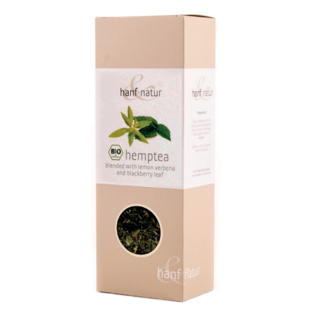 Tisane CBD bio verveine & feuilles de mûrier | HANF NATUR