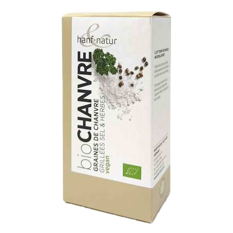 Graines de Chanvre Bio Grillées, Sel et Herbes | Hanf Natur