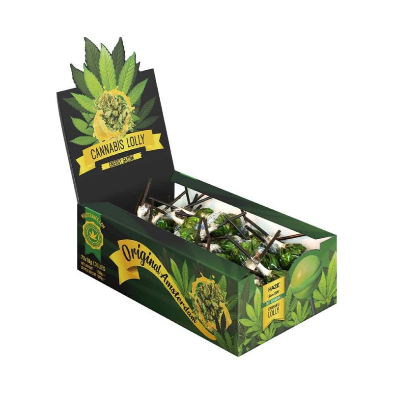 Sucette cannabis energy skunk x 70 | MULTITRANCE
