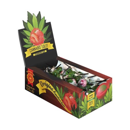 Sucette cannabis fraise x 70 | MULTITRANCE