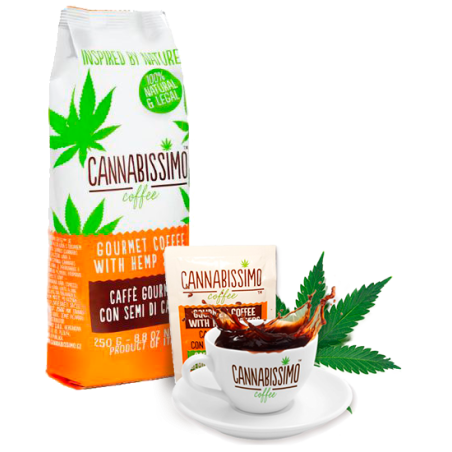 Café moulu aux graines de chanvre | Cannabissimo