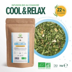 Tisane CBD bio cool & relax...