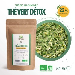 Thé au CBD bio détox | POP CBD