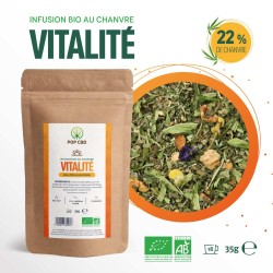 Tisane CBD bio vitalité |...