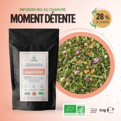 Tisane CBD bio moment...