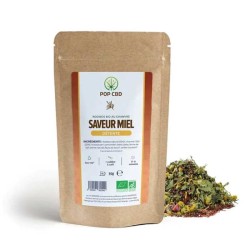 Tisane CBD bio rooibos miel | POP CBD