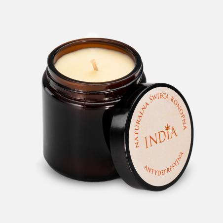 Bougie chanvre patchouli - bien-être | India