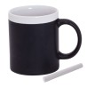 Mug ardoise & craie (Jaune)