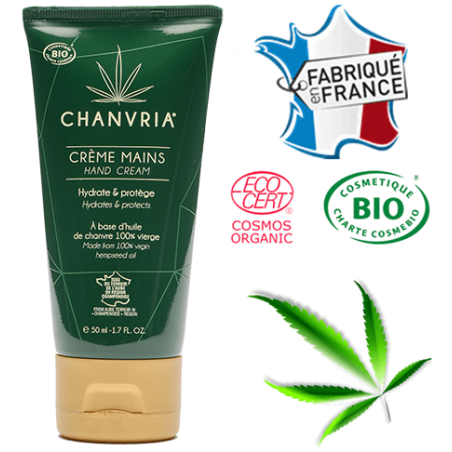 Crème mains à l'huile de chanvre BIO | Chanvria