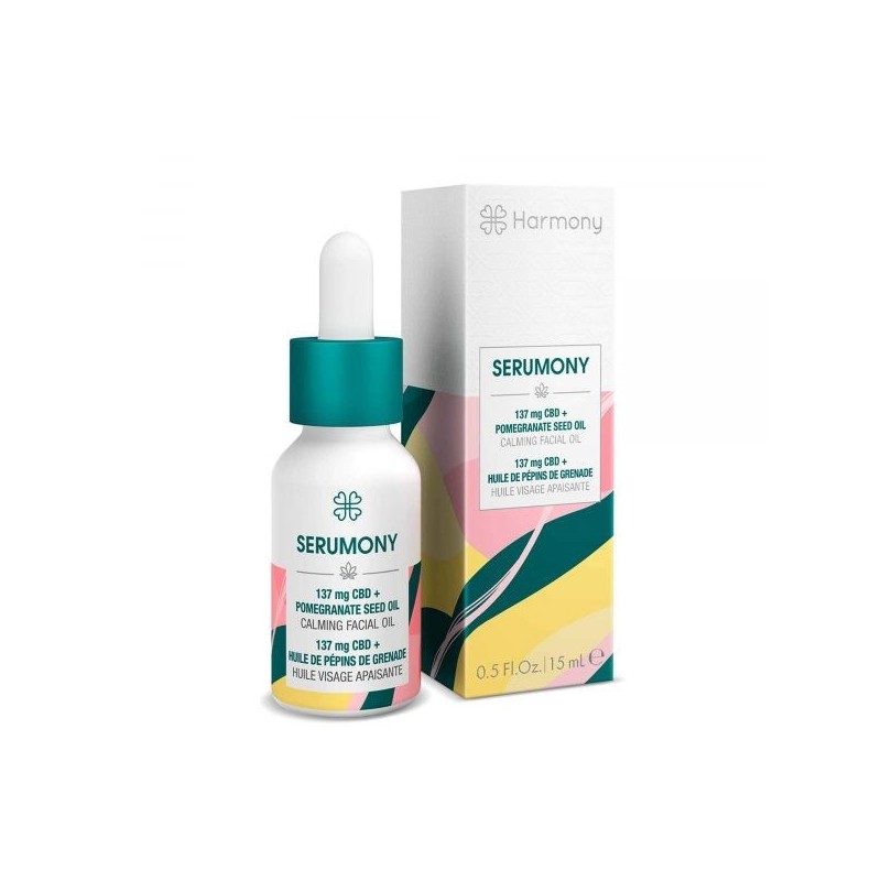 Huile apaisante visage CBD | Harmony
