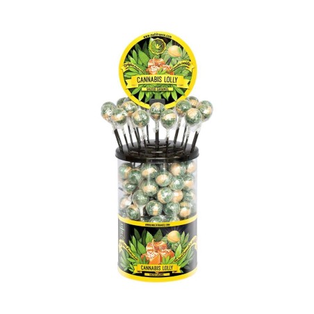 Sucette cannabis caramel x 100 | MULTITRANCE