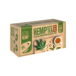 Thé au CBD black | ASTRA HEMP