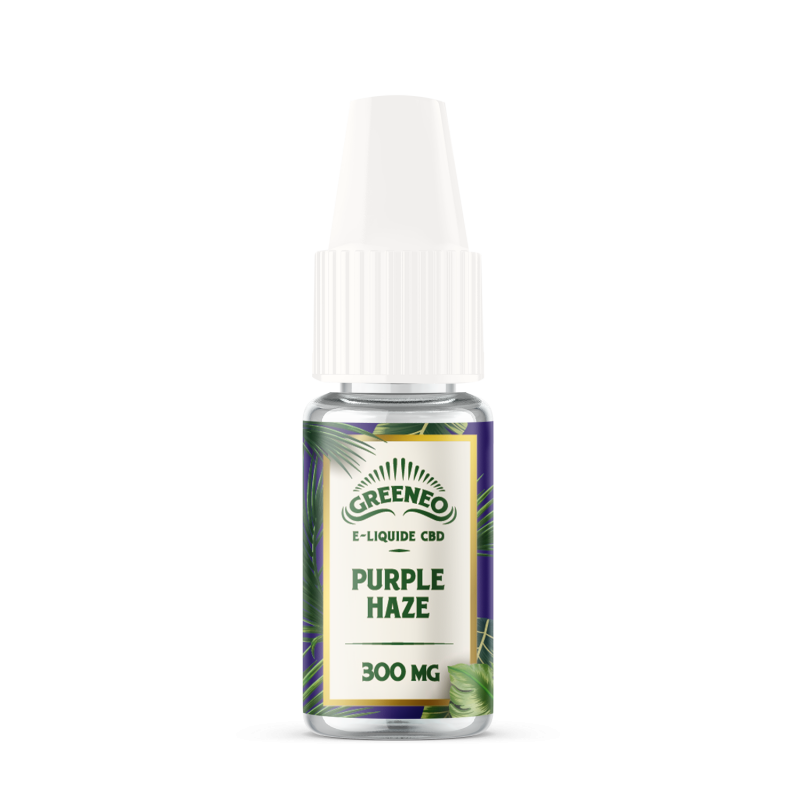 E-liquide CBD Purple Haze | Greeneo (300mg)