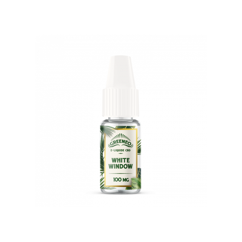 E-liquide CBD White Window | Greeneo (1000 mg)