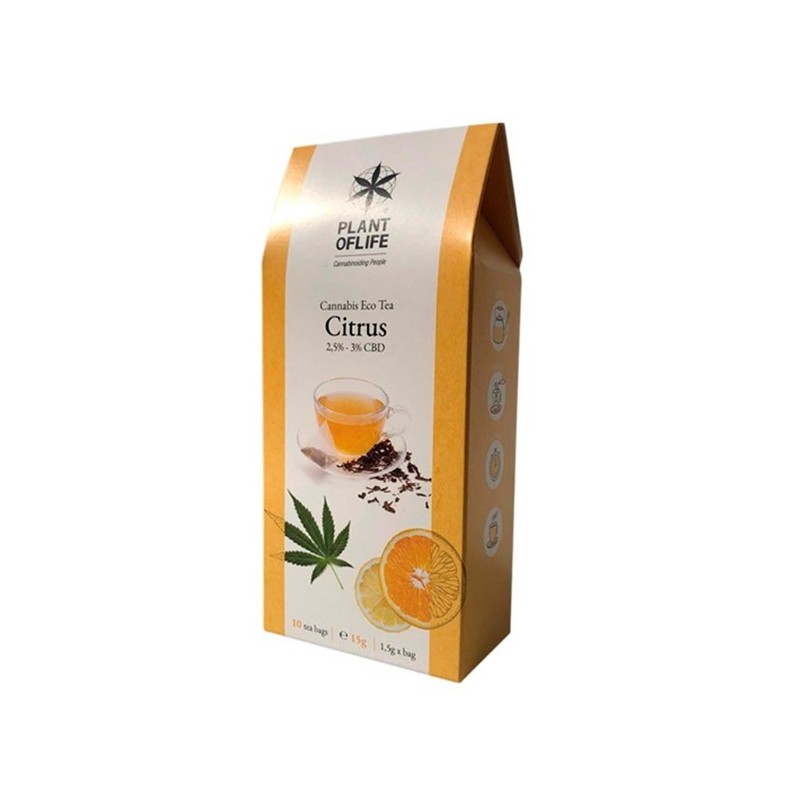 Tisane CBD agrumes | PLANT OF LIFE