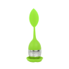 Infuseur à thé en silicone design feuille (Vert)