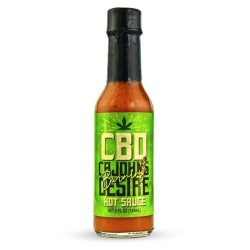 Sauce épicée au CBD | Cajohn's (Reaper rouge CBD)