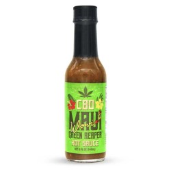 Sauce épicée au CBD | Cajohn's (Reaper rouge CBD)