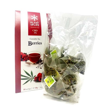 Tisane CBD bio fruits rouges | PLANT OF LIFE