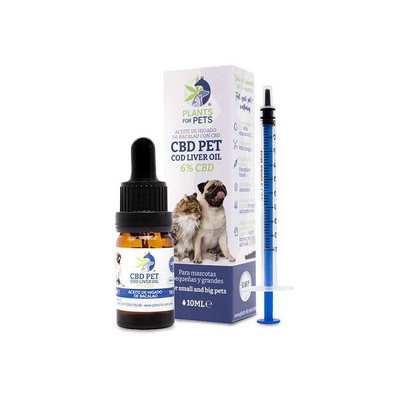 Huile CBD 6% animaux | PLANTS FOR PETS