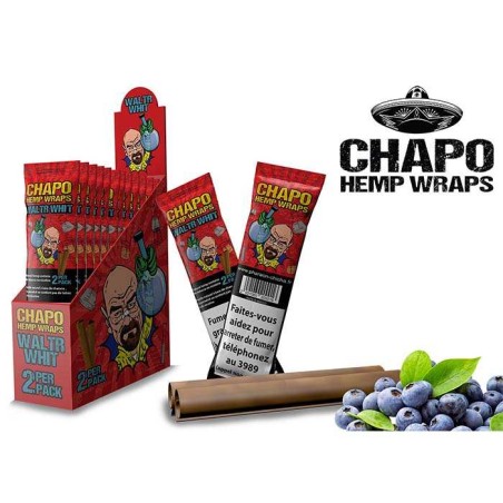 Blunt feuille de chanvre WALTR WHIT myrtille | Chapo