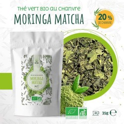 Thé au CBD bio moringa...