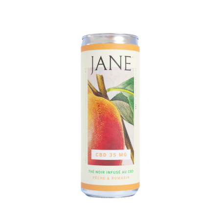 Thé au CBD pêche romarin | Jane