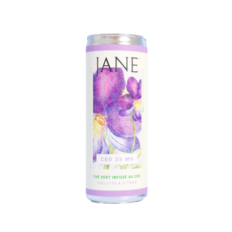 Thé au CBD violette citron | Jane