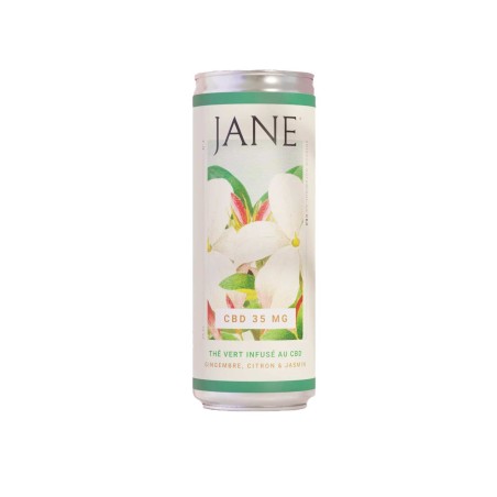 Thé au CBD gingembre citron jasmin| Jane