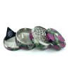 Grinder 50mm Skull & Blooms | Champ High (Bleu Ciel)