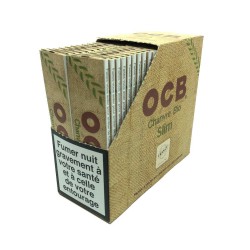Feuilles à rouler slim non-blanchies chanvre bio x 32 - lot de 50| OCB