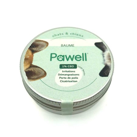 Baume CBD apaisant animaux | PAWELL