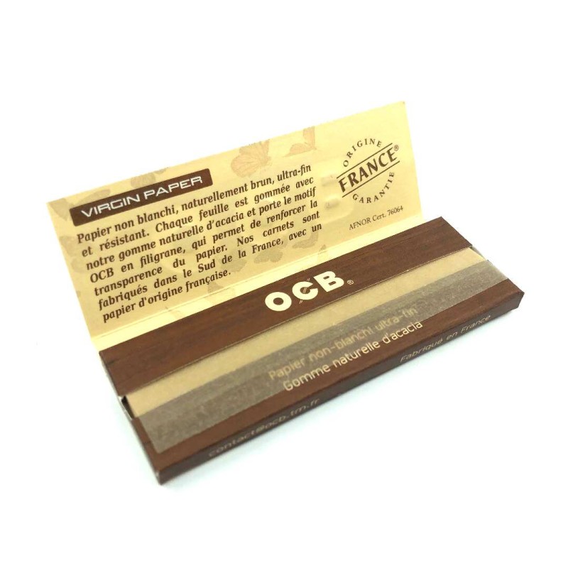 Feuilles à rouler non-blanchies x 50 | OCB