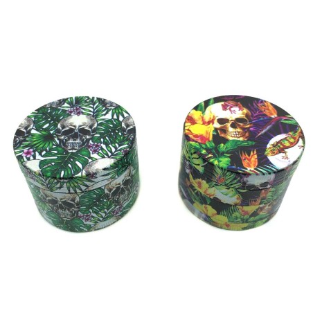 Grinder 50mm Skull & Wildlife | Champ High (Modèle 1)