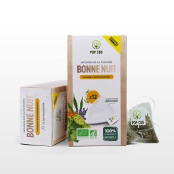 Tisane CBD bio bonne nuit -...