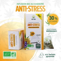 Tisane CBD bio anti stress...