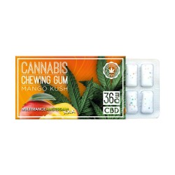 Chewing-gum CBD 36mg mangue...