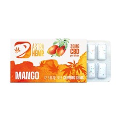 Chewing-gum CBD 36mg mangue...