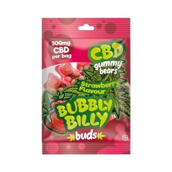 Bonbon CBD 300mg fraise |...