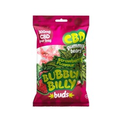 Bonbon CBD 300mg fraise | BUBBLY BILLY