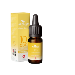 Huile CBD 10% full spectrum & vitamine D | ALPAISIA