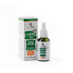 Huile CBD bio 50mg broad spectrum petit chien | LOVAPETS