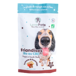 Friandise bio CBD chien...