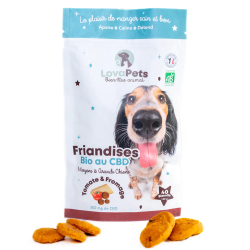 Friandise bio CBD chien moyen & grand | LOVAPETS