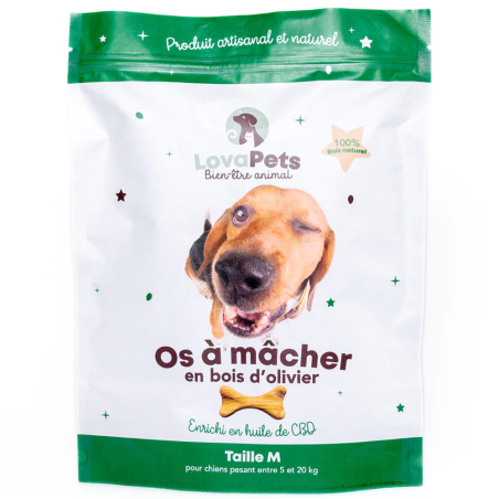Os à mâcher CBD petit & moyen chien | LOVAPETS