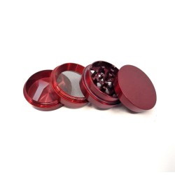 Grinder 42mm métal mat | Zorr (Rouge)