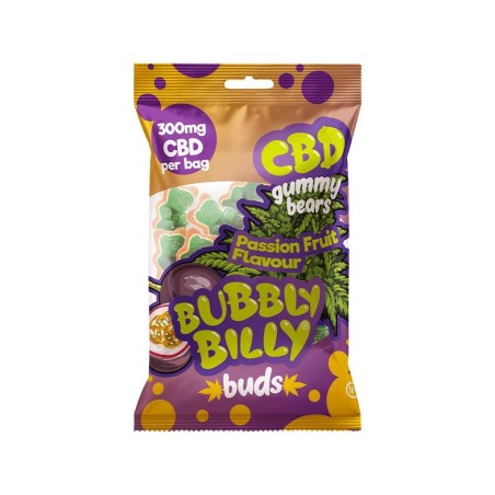 Bonbon CBD 300mg fruit de la passion | BUBBLY BILLY