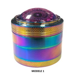 Grinder 50mm Epoxy Rainbow | Zorr (Modèle 3)