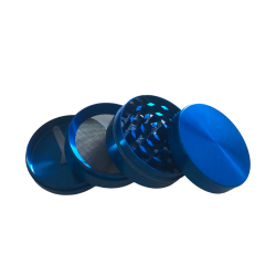 Grinder 51mm métal brillant | Faro (Bleu)